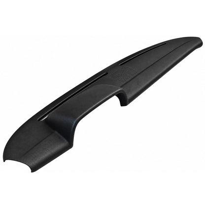 1968-1976 Mercedes-Benz 220-300D E-Class (W114/W115) SoftCap dash cover in black, full dash angled view from the driver side