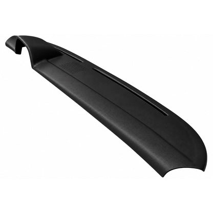 1968-1976 Mercedes-Benz 220-300D E-Class (W114/W115) SoftCap dash cover in black, full dash angled view from the passenger side