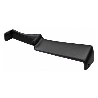 1971-1973 Mercury Cougar SoftCap dash cover in black, top view showing the shape