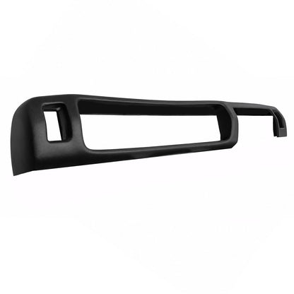 1972-1979 Datsun 620 Pickup SoftCap dash cover in black, driver side angle view