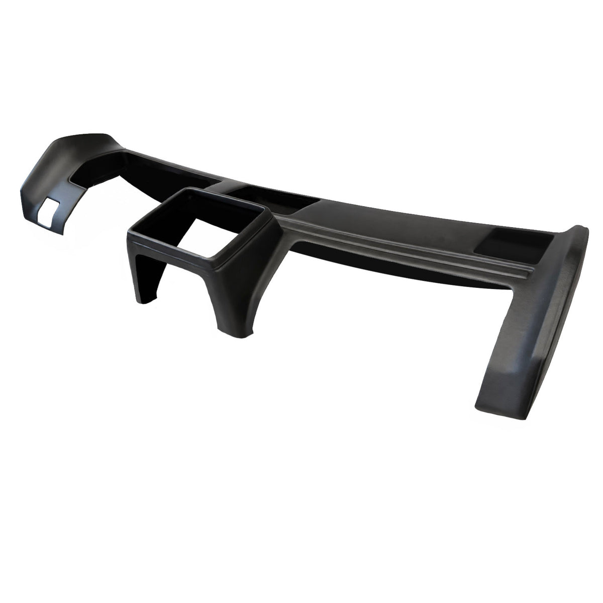 1978-1980 Chevrolet Monte Carlo / El Camino / Malibu SoftCap dash cover in black, angled side view