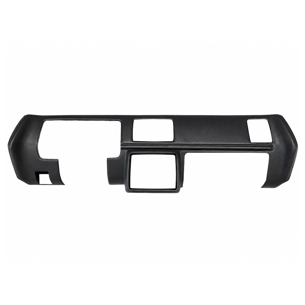 1978-1980 Chevrolet Monte Carlo / El Camino / Malibu SoftCap dash cover in black, full dash front view