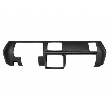 1978-1980 Chevrolet Monte Carlo / El Camino / Malibu SoftCap dash cover in black, full dash front view