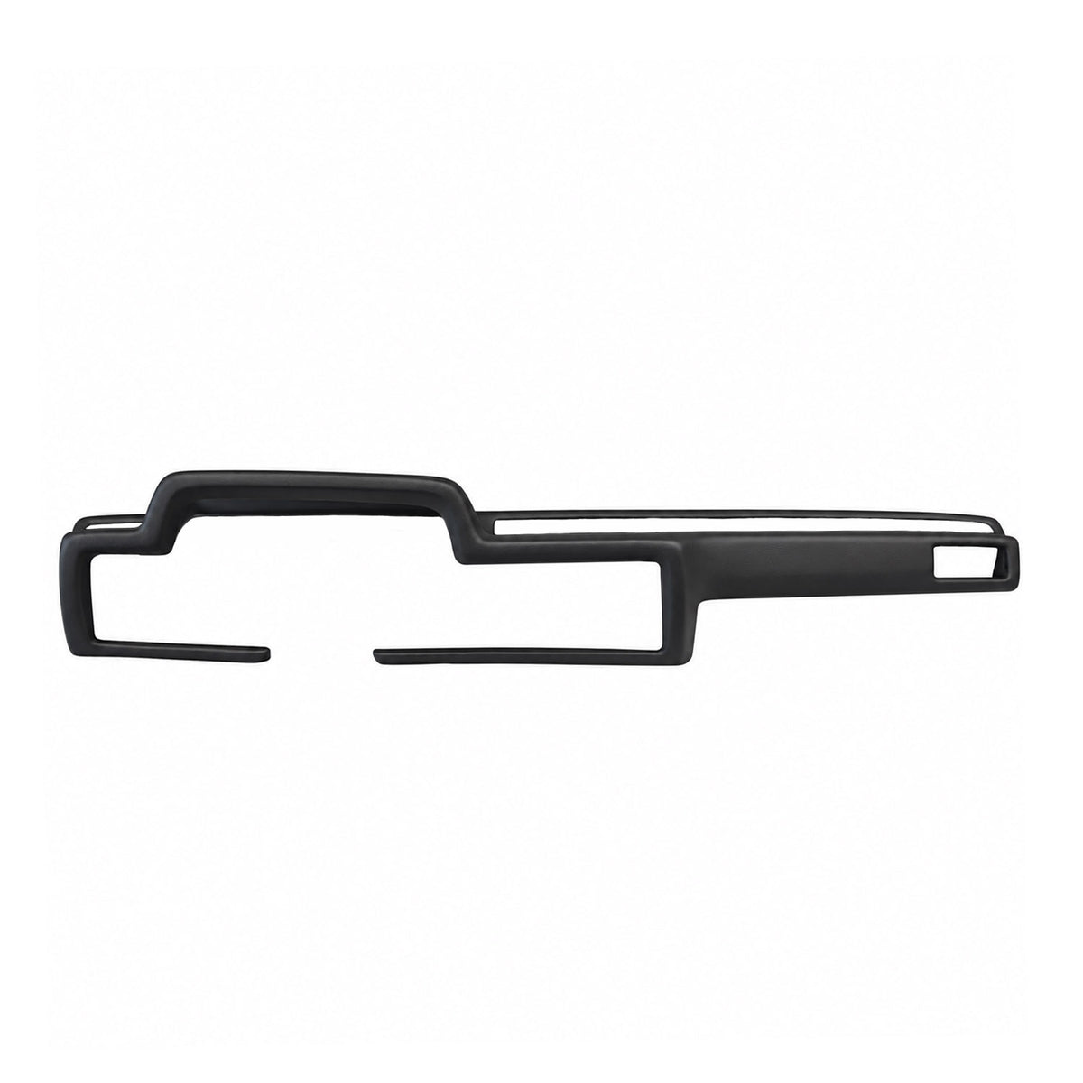 1980-1983 BMW 3 Series (E21) SoftCap dash cover in black, full dash front view