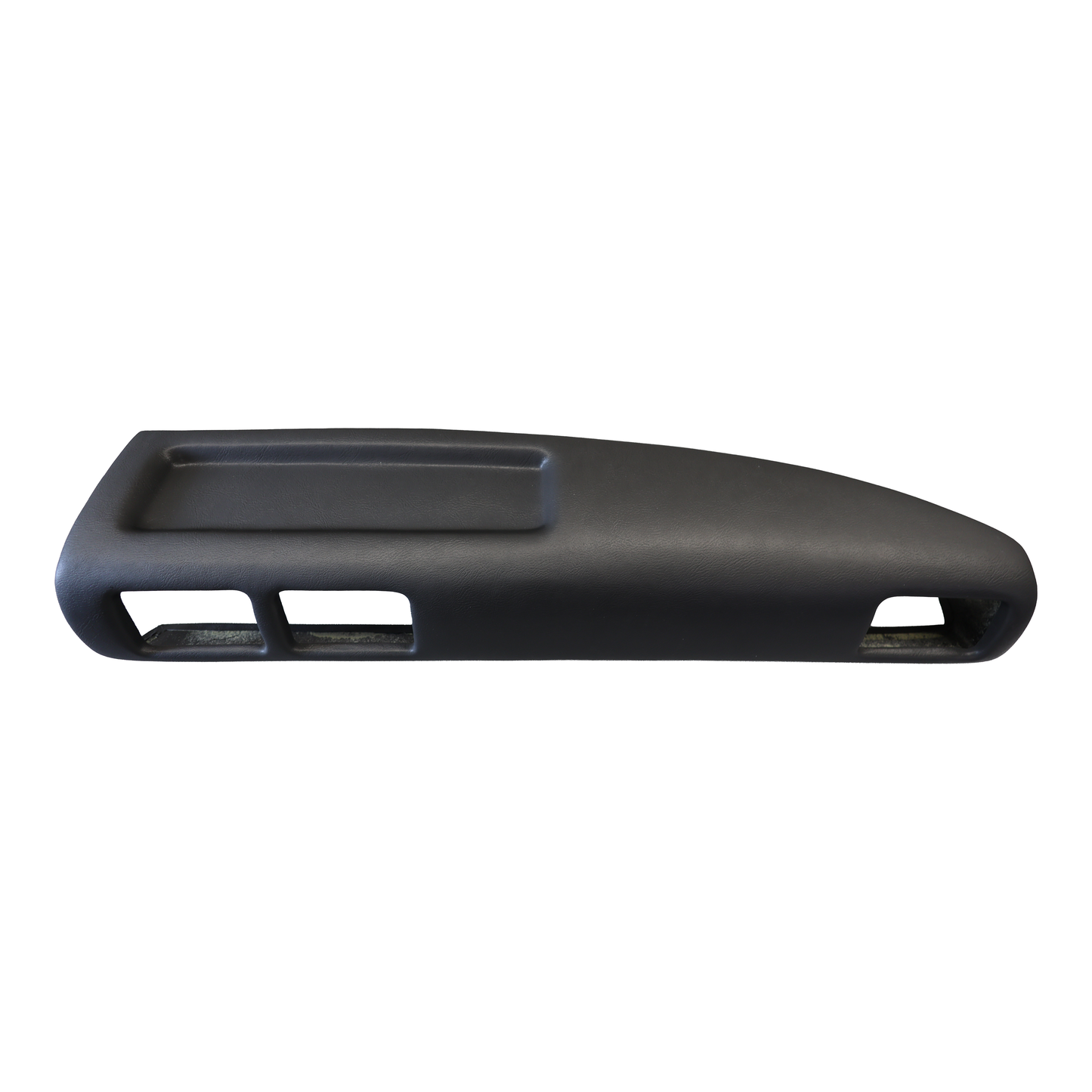 Black Just Dashes SoftCap padded dash cover overlay for 1987-1988 Toyota Pickup and 4Runner,