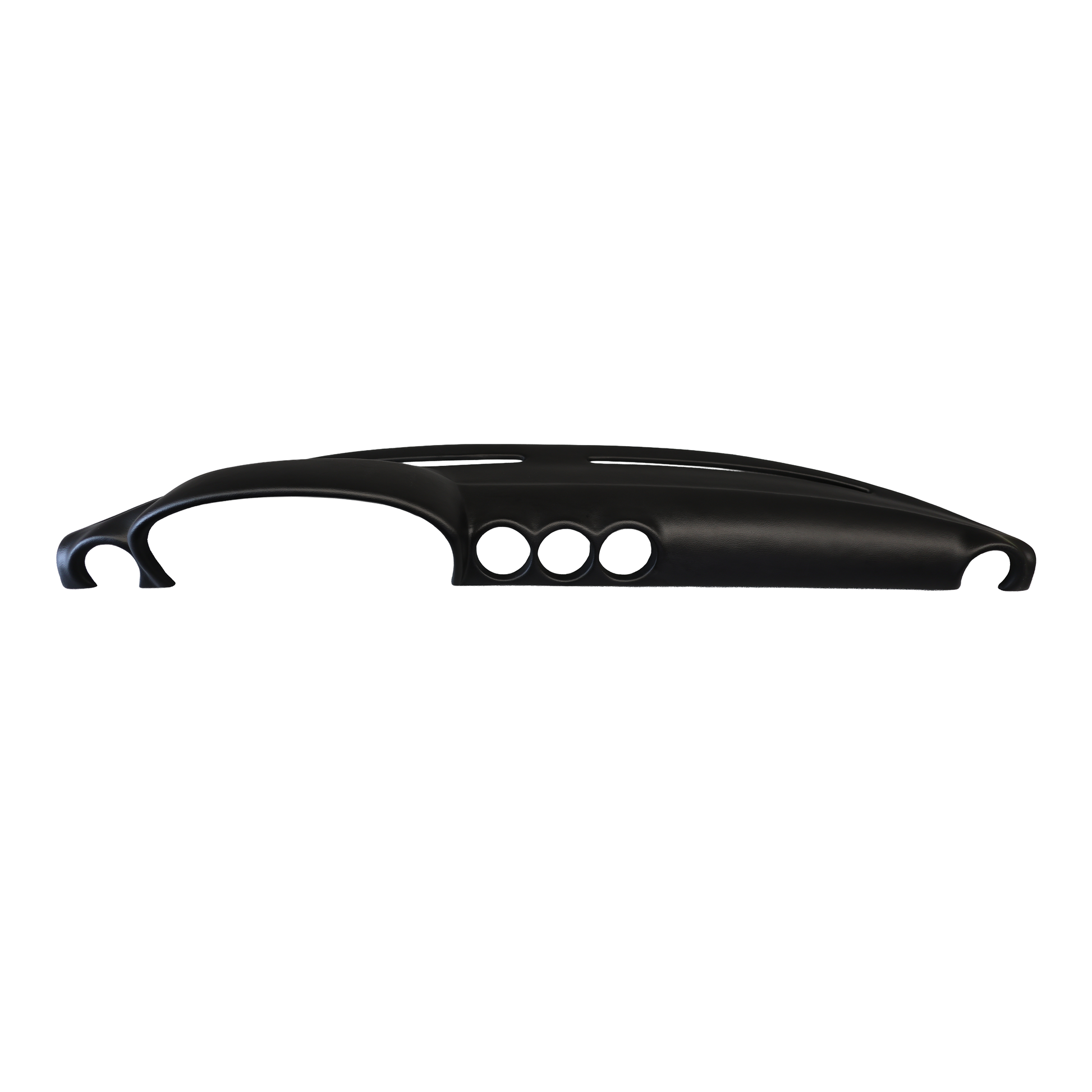Just Dashes SoftCap black dash cover overlay for Mercedes-Benz R107 SL/SLC.