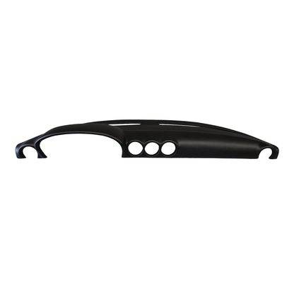 Just Dashes SoftCap black dash cover overlay for Mercedes-Benz R107 SL/SLC.