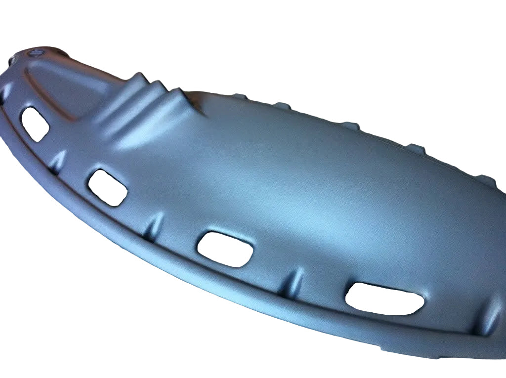 Dodge Ram dashboard pad reproduction top angle showing shape and 3 gauge pods