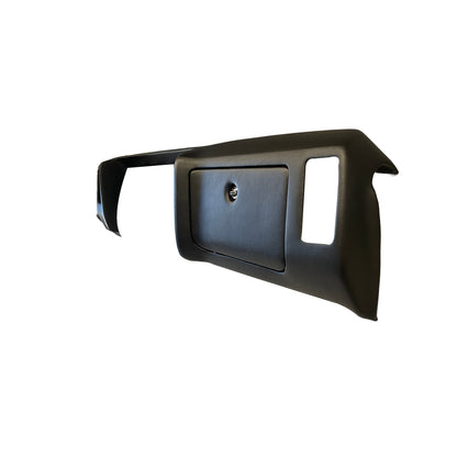 1970-1972 Pontiac GTO / LeMans SoftCap dash cover in black, front view