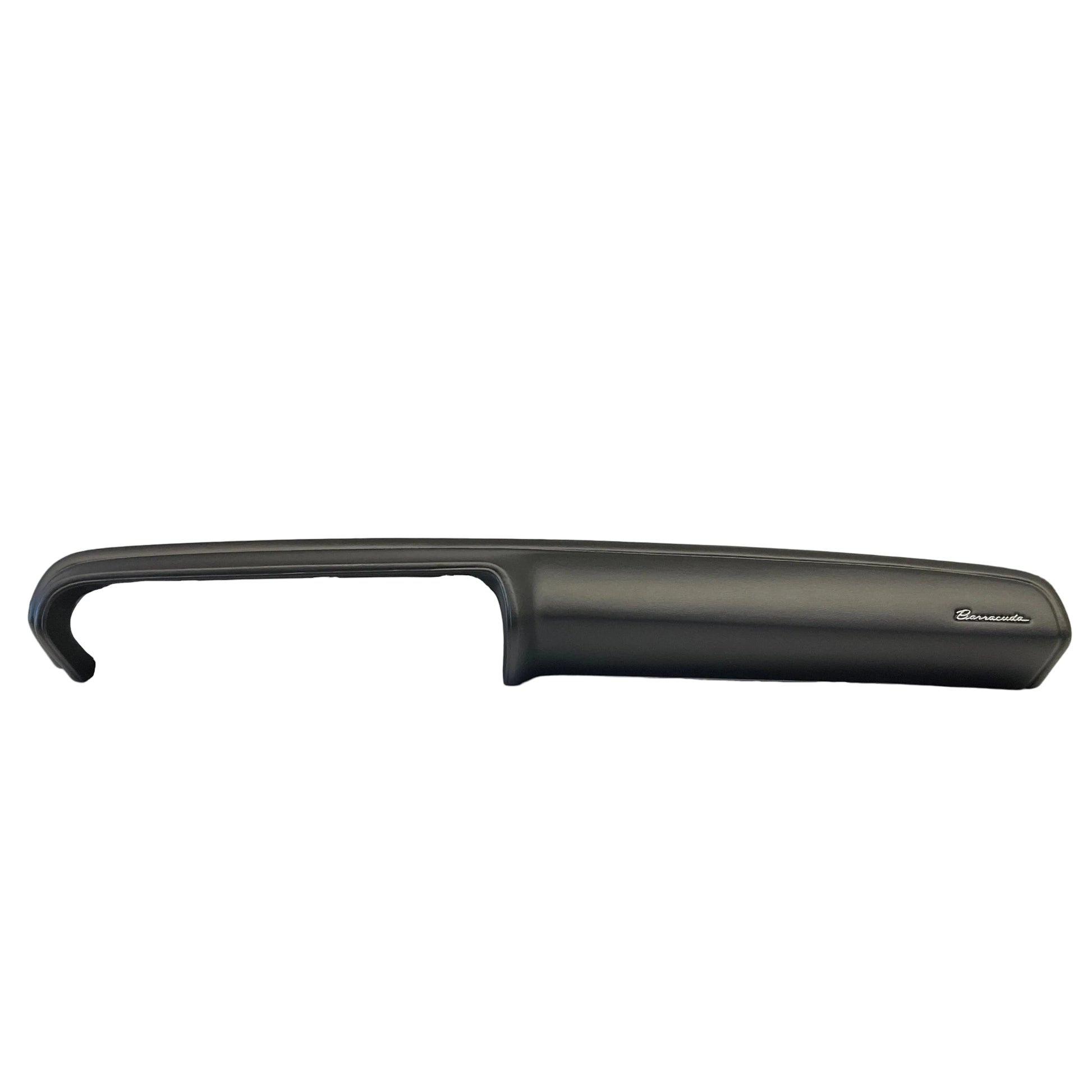 1970 Plymouth Barracuda SoftCap dash cover in black, front view