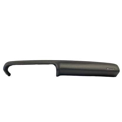 1970 Plymouth Barracuda SoftCap dash cover in black, front view