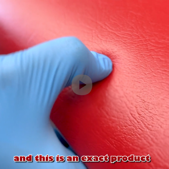 Detailed video showcase of the 1960-1963 Ford Falcon dash pad, featuring a close-up look at the authentic Coachman grain texture, the high-density urethane foam core, and a side-by-side material comparison.